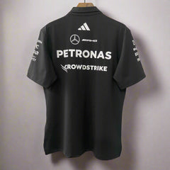 Mercedes AMG Petronas F1 Black Polo Shirt