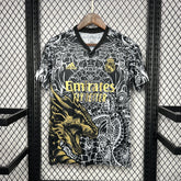 Real Madrid Black & Gold Dragon Special Edition Jersey