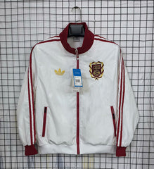 Buyern Munich White and Maroon Windbreaker 25 26 Season