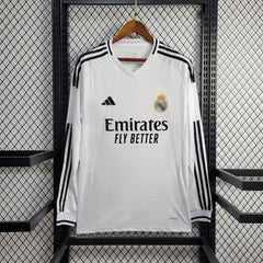 Real Madrid Home Jersey 24 25 Season FULL SLEEVE