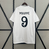 Real Madrid MBAPPE 9 Home Jersey 24 25 Season