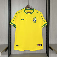 Brazil 1998 Home Retro Jersey
