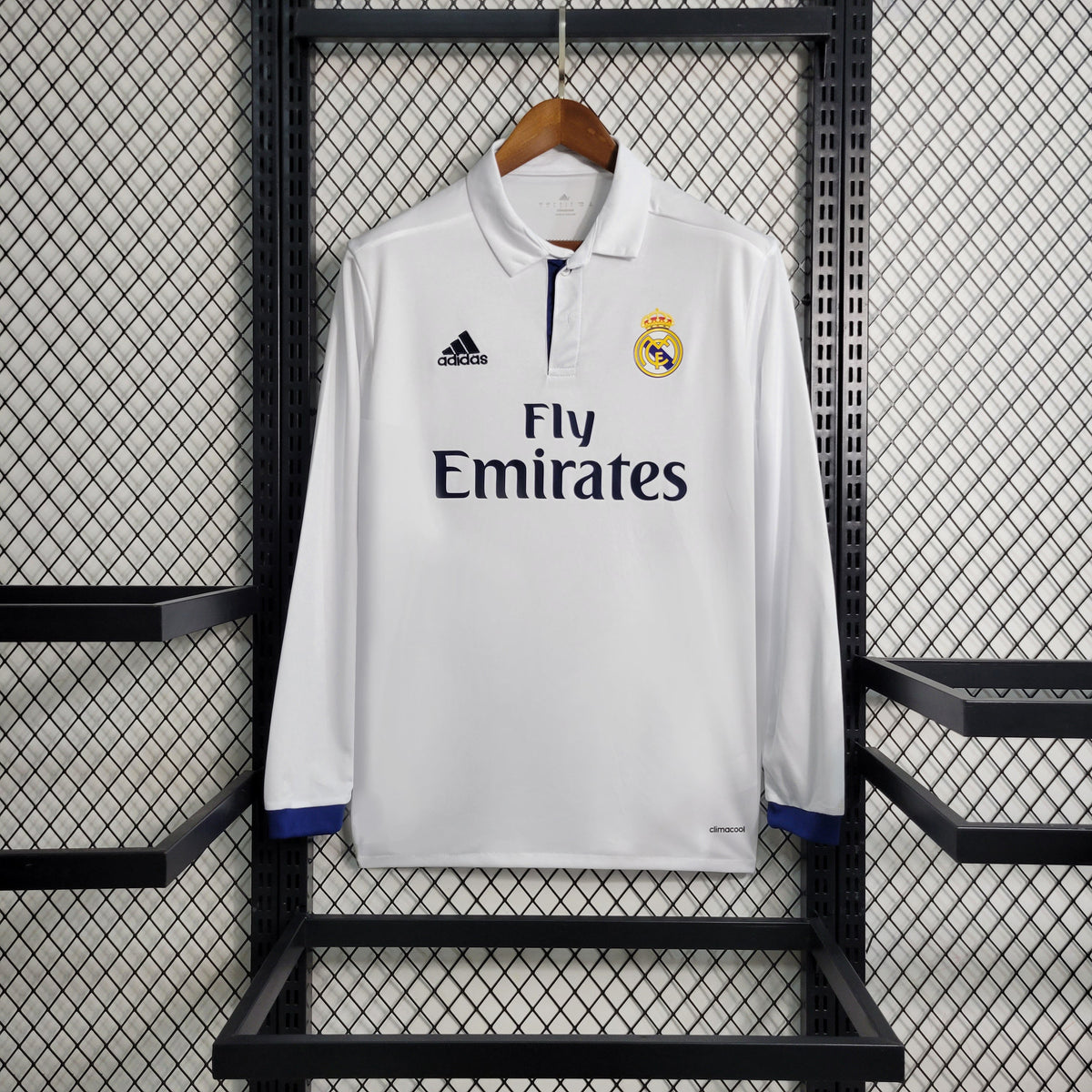 Real Madrid 2016-17 Home Retro Jersey FULL SLEEVE
