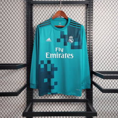 Real Madrid 2017-18 RONALDO 7 Third Retro Jersey FULL SLEEVE