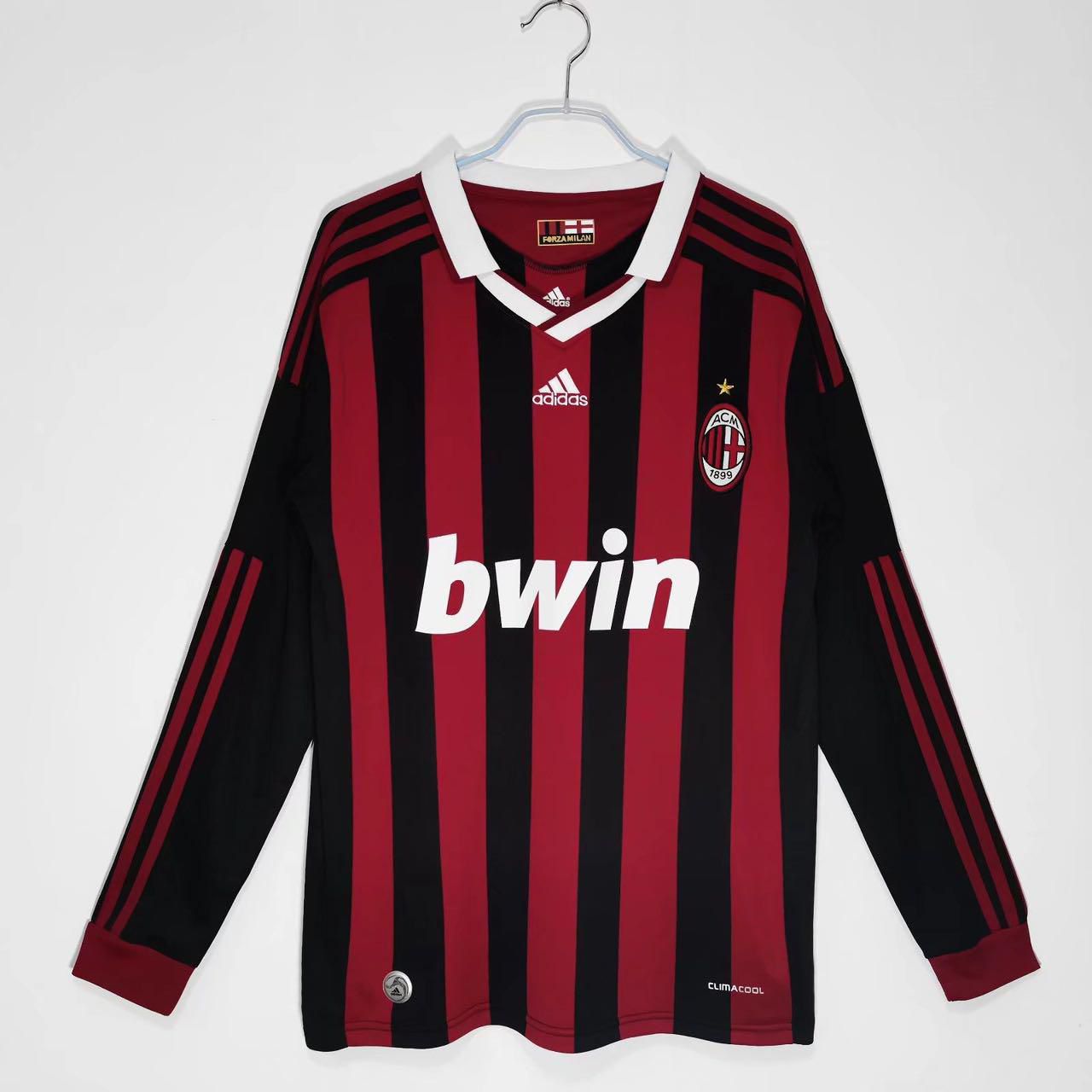 AC Milan 2009-10 Home Retro Jersey
