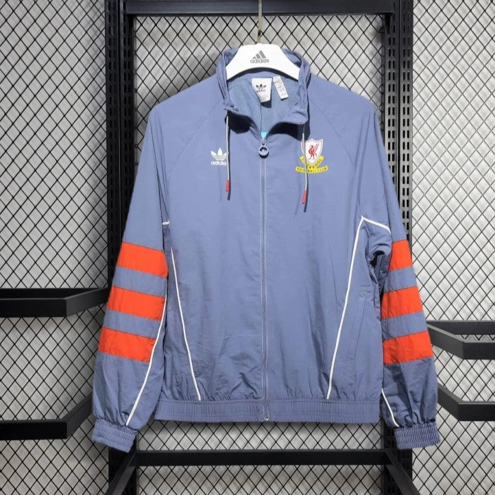 Liverpool Grey Windbreaker 24 25 Season