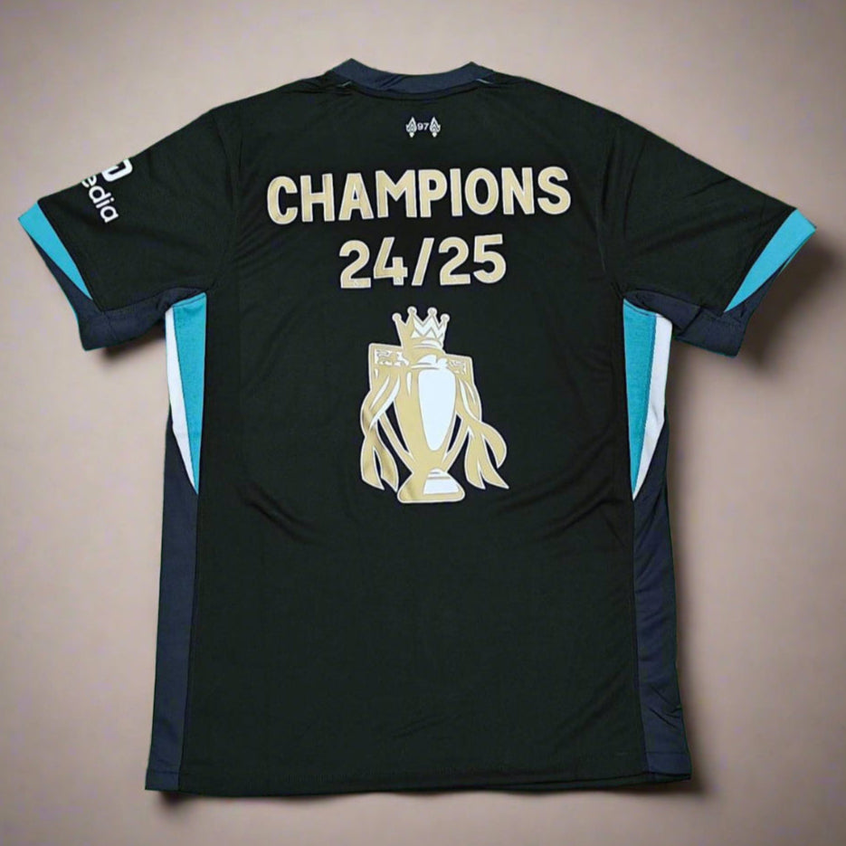 Liverpool Away CHAMPIONS 24/25 Jersey