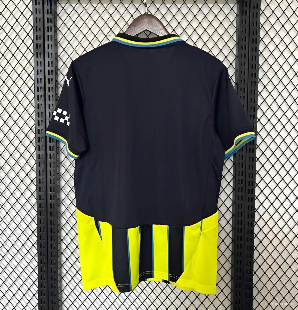 Manchester City Football Jersey Away 24 25 Season