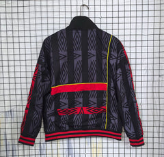 Manchester United Jacket Black & Red Windbreaker  25 26 Season