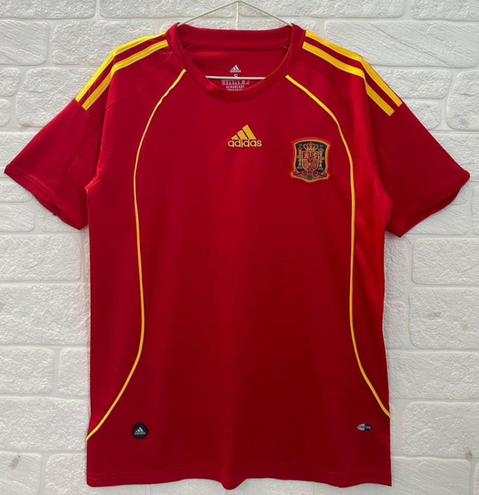 Spain 2008 Home Retro Jersey