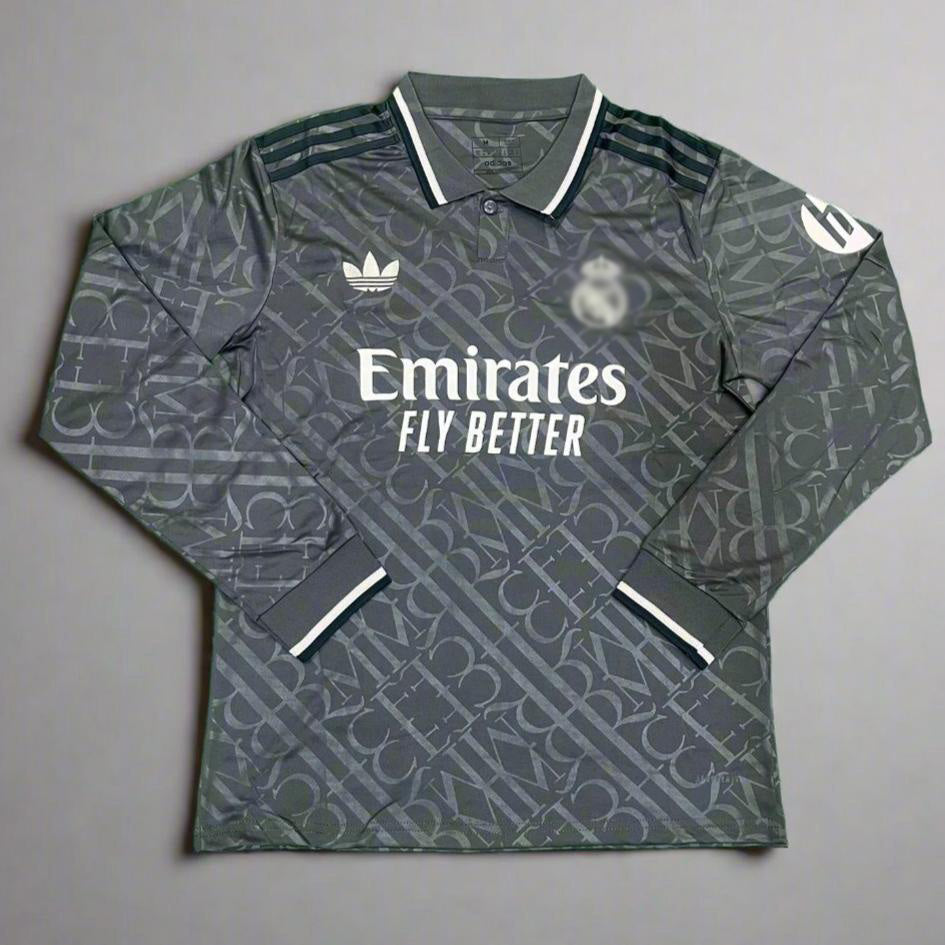 Real Madrid Third Jersey 24 25 Season FULL SLEEVE